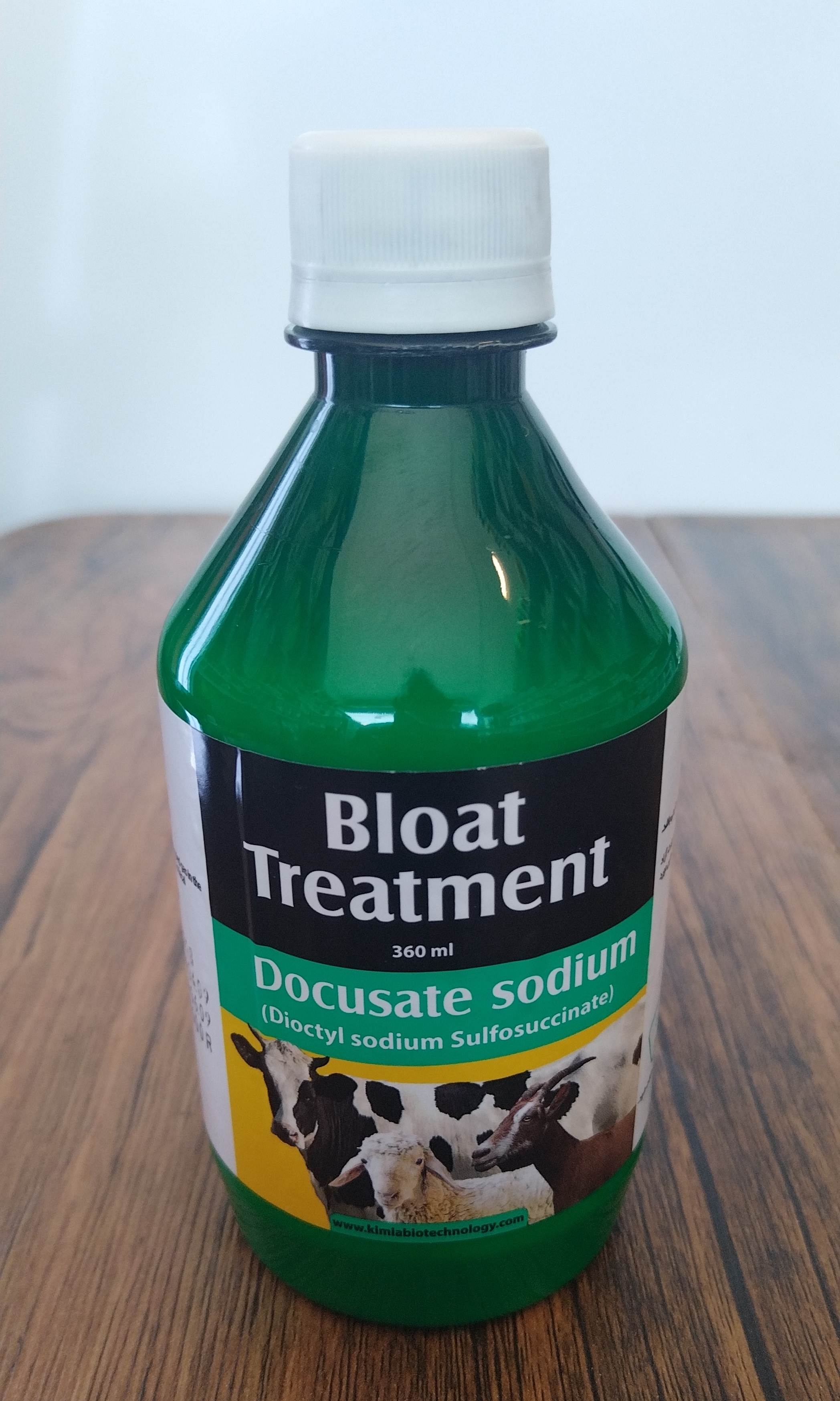 محلول ضد نفخ( Bloat Treatment) داکوزات سدیم 360 میل شرکت کیمیا